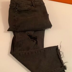 Judy Blue black distressed slim fit Jeans 15/32